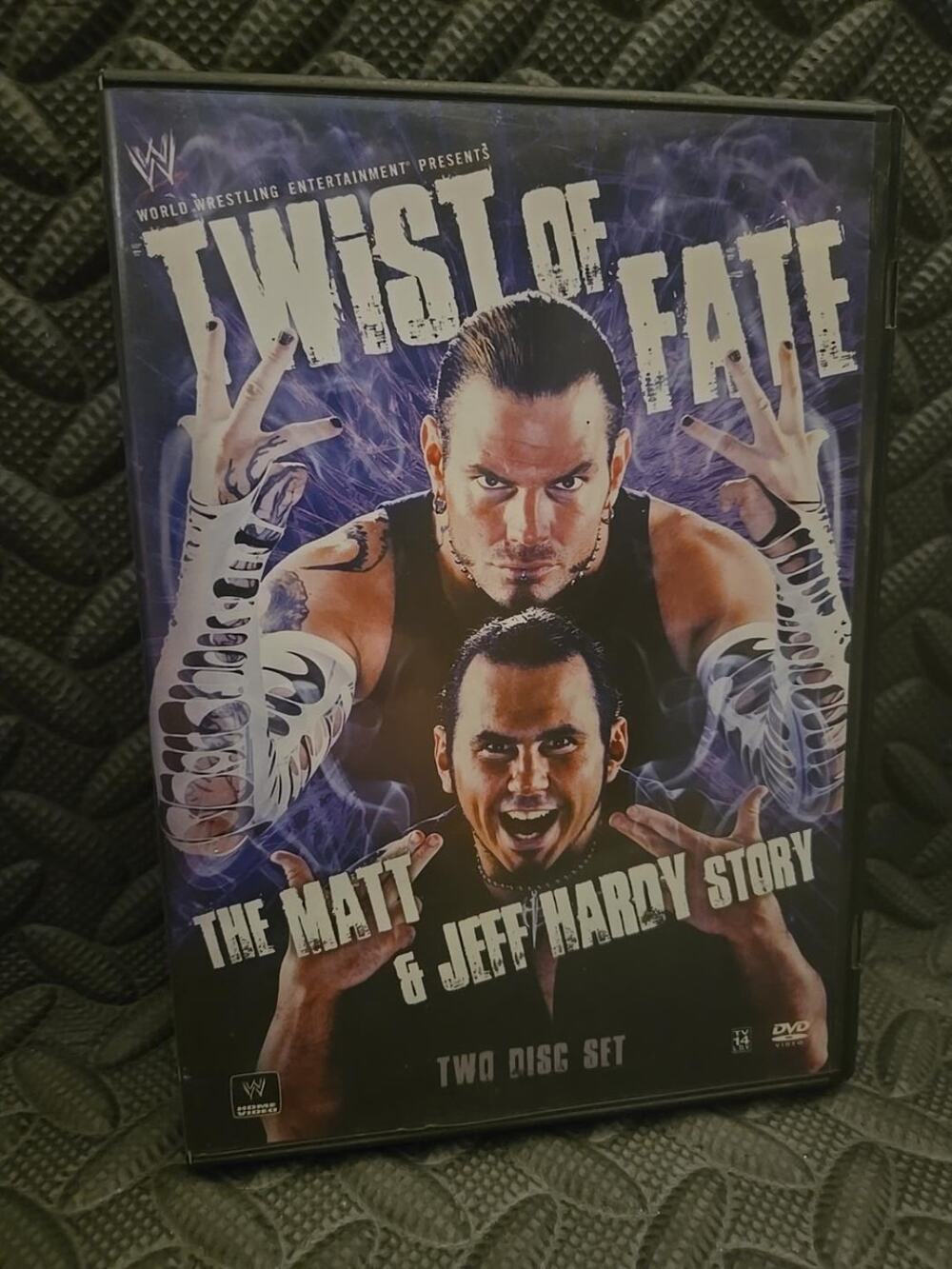 WWE Twist of Fate The Matt & Jeff Hardy Story 2-Disc DVD Set Wrestling Biography